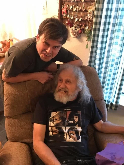 My Dad and I becoming ONE.