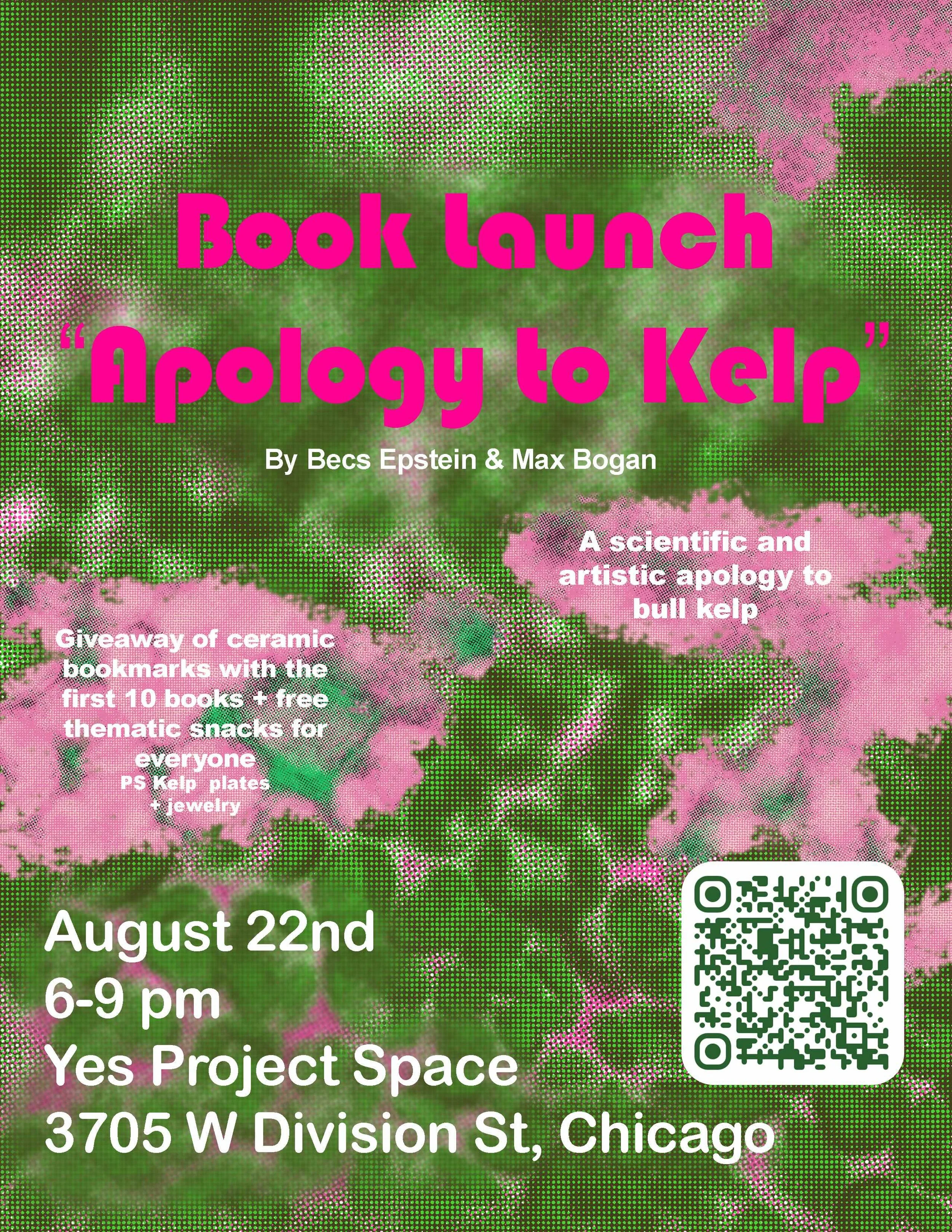 Apology to Kelp Book Launch
