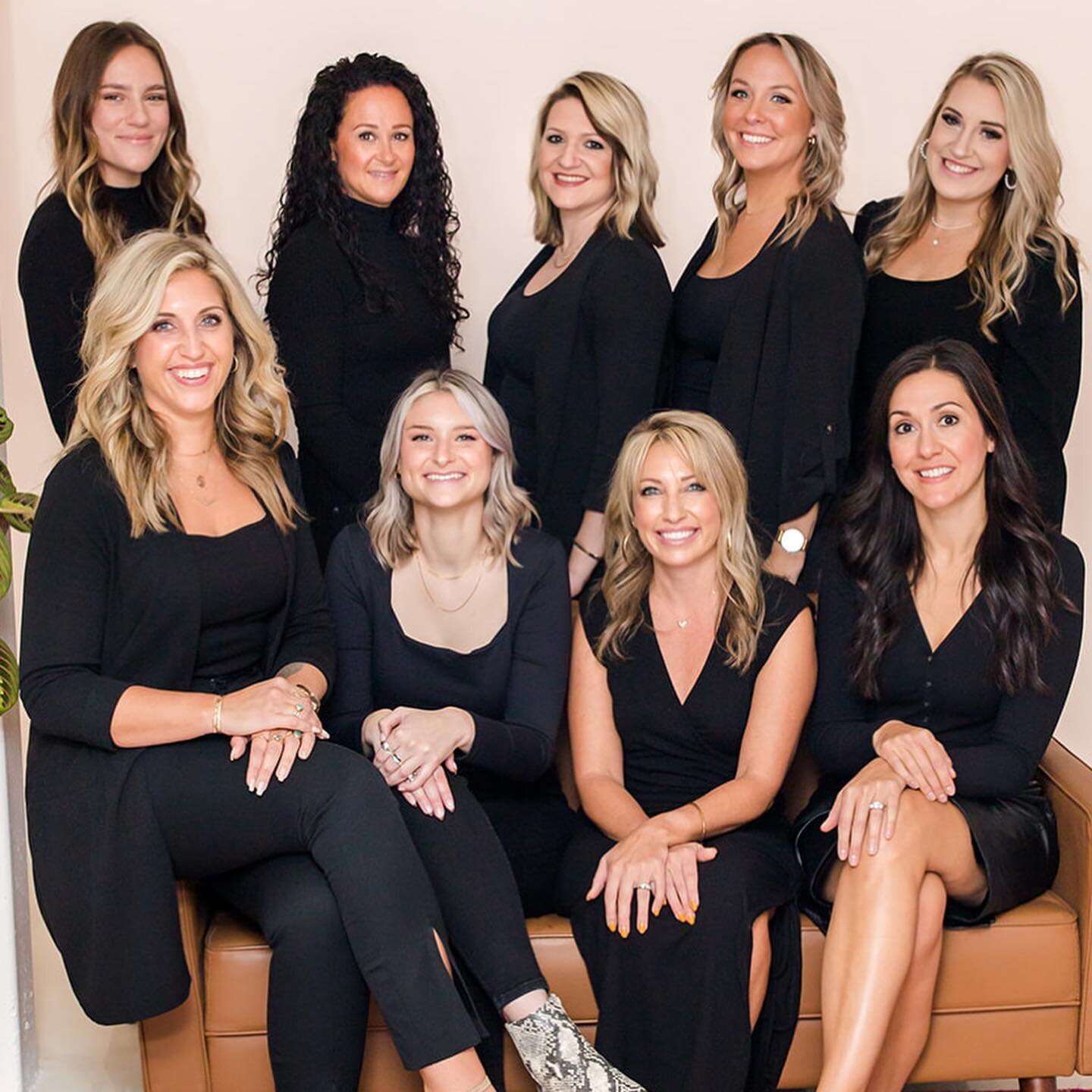 MEET OUR TEAM! ✂️✨
Finally, our incredible hair stylists. Combined, these ladies have over 75 years of experience!

BECCA &bull; Creative Director. Becca does so much for our salon! She has grown as a leader over the years and is an incredible asset 