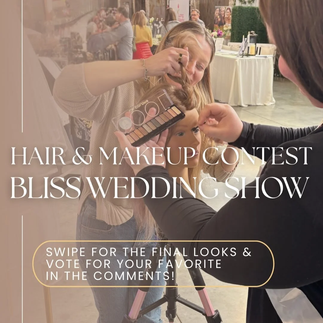 CONTEST CLOSED‼️🚨

🏆🎁⭐️ $350 WEDDING PREP PRIZE PACKAGE CONTEST!

Voting open until 3/20 12:00pm! We need your help voting - comment the number of the best Wedding Style in the comments! 💬 Who will take home the prize of:
🫧 Spa Pedicure with @ri