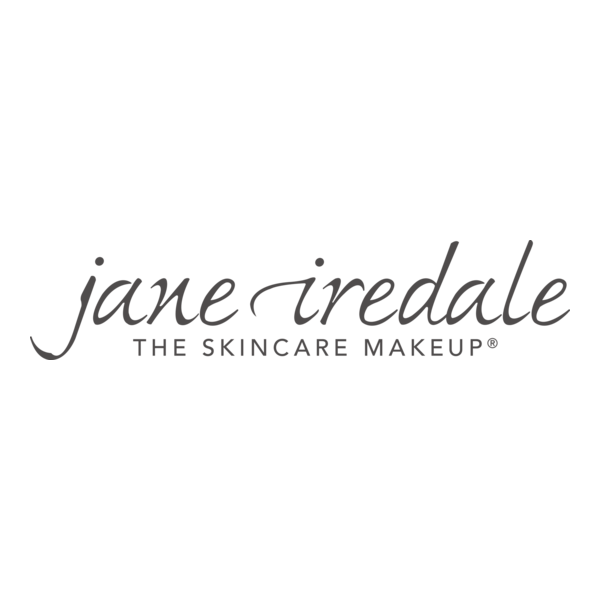 Jane Iredale skincare makeup logo in black text on a white background.