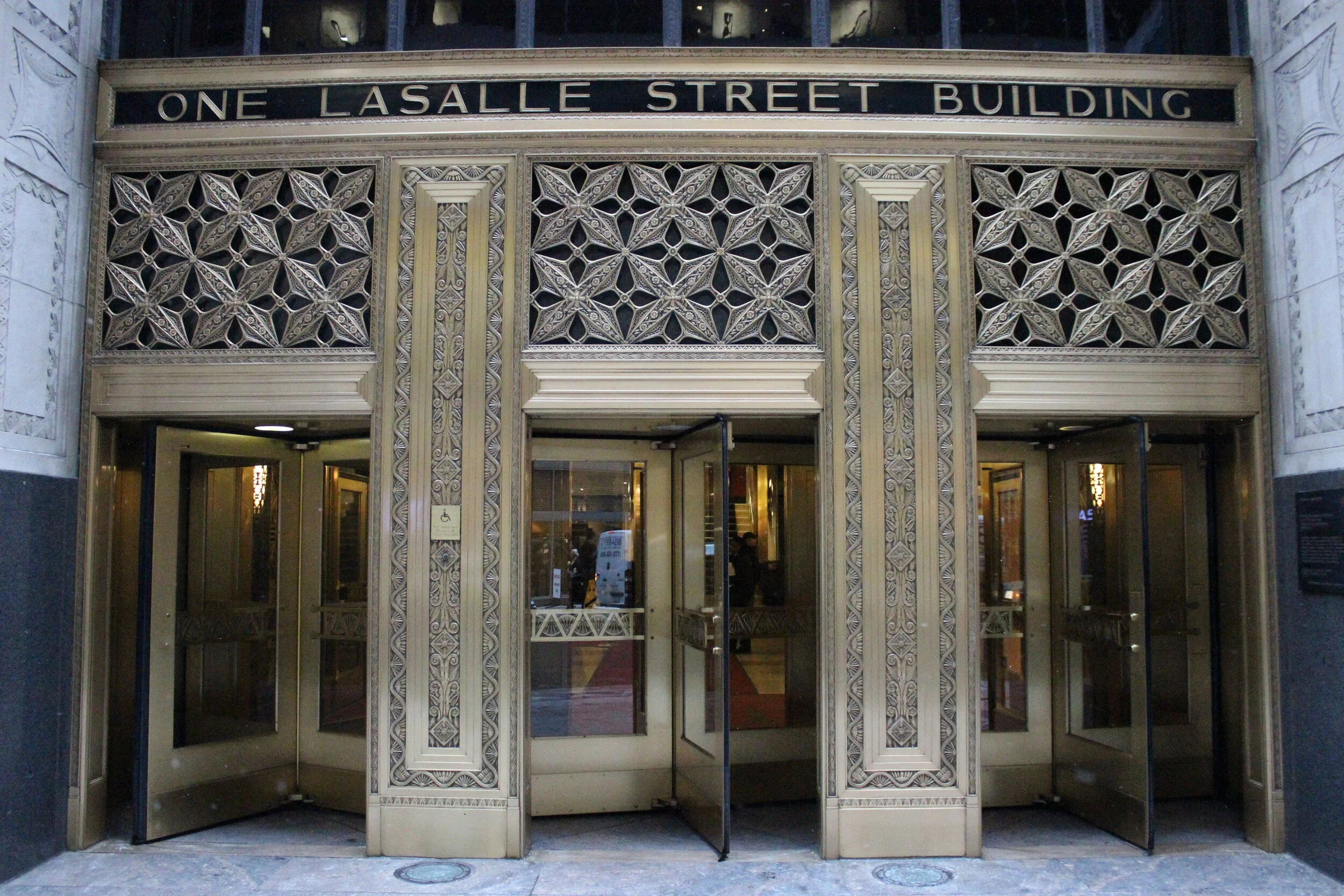 A Deco Tribute to History One North LaSalle Street — Inside Chicago