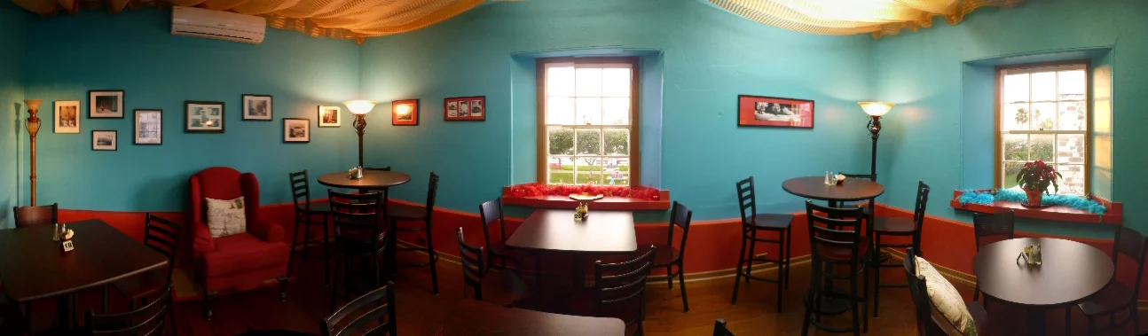 Our up-stairs Bistro Style Dining Room