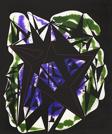 Untitled, 1984, Watercolor and Ink, 10.5"x15"