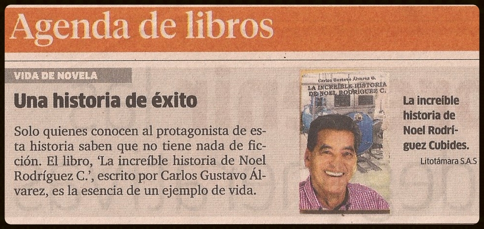 Agenda de libros, Portafolio Plus, edición de 23 y 24 de mayo de 2015.