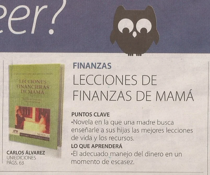— La República, ¿Qué leer?, edición de enero 27 de 2016. 
