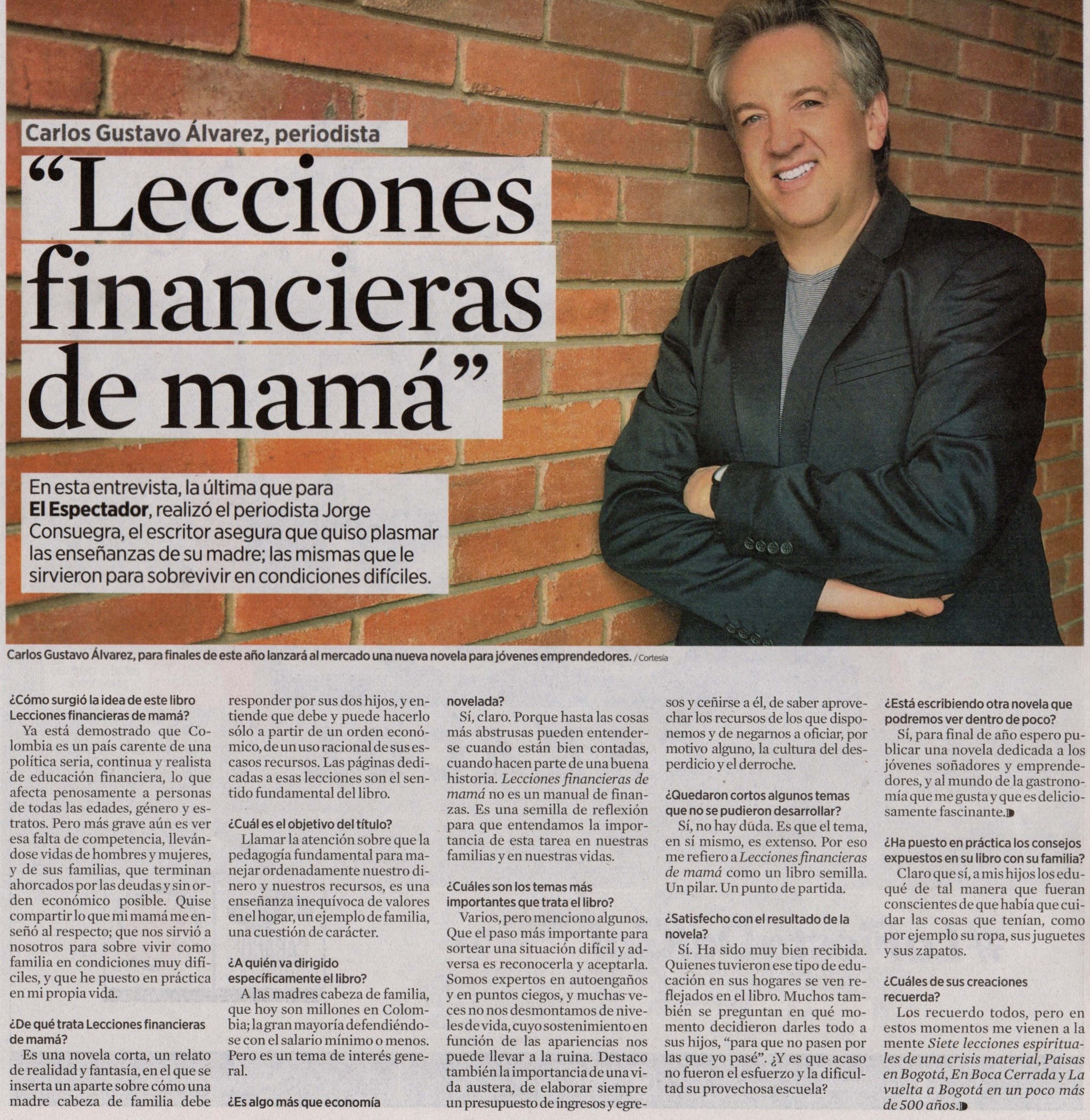 — El Espectador, lunes 27 de junio de 2016.