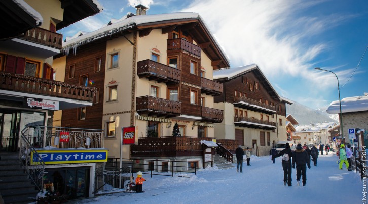 The Hotel Miramonti is very well located
