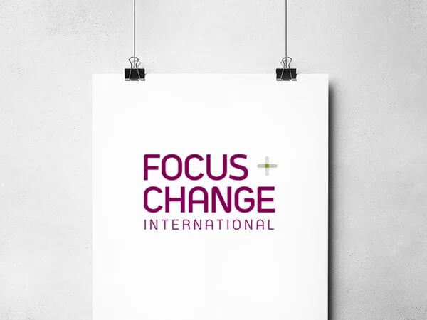 A better quality of life Life coaching start-up Focus + Change International was eager to be up and running with an effective visual identity – one that did not travel the conventional path of many other brands in the competitive life coaching field. They wanted to stand out. Focus + Change connected with us to help them through their first stages of branding and marketing. We developed and designed the company logo, initial print collateral and workshop presentation products.