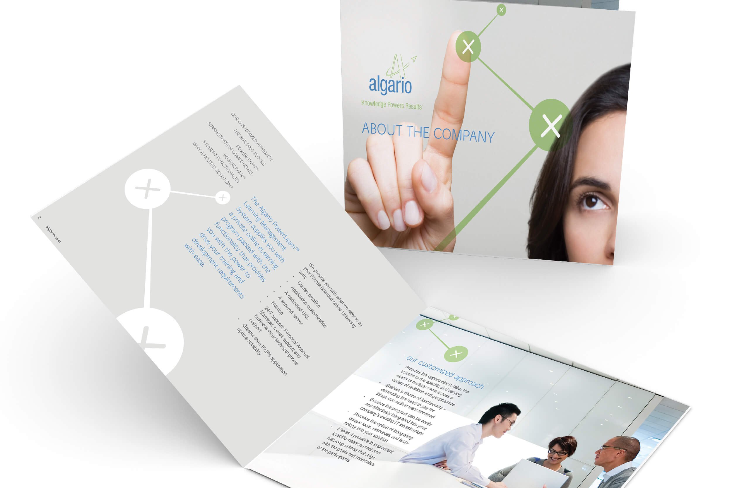 Company factsheet, Algario. More on the visual identity  ›