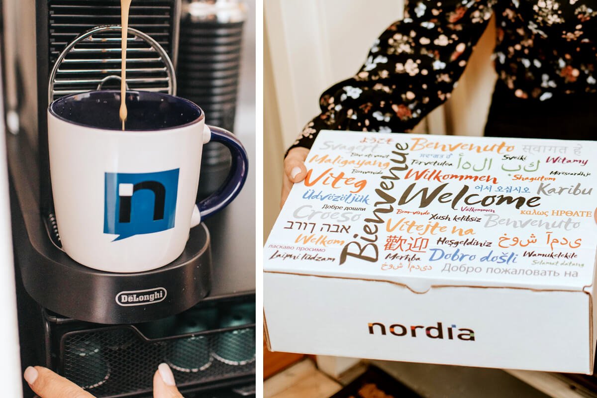 Work-from-home employee kit, Nordia