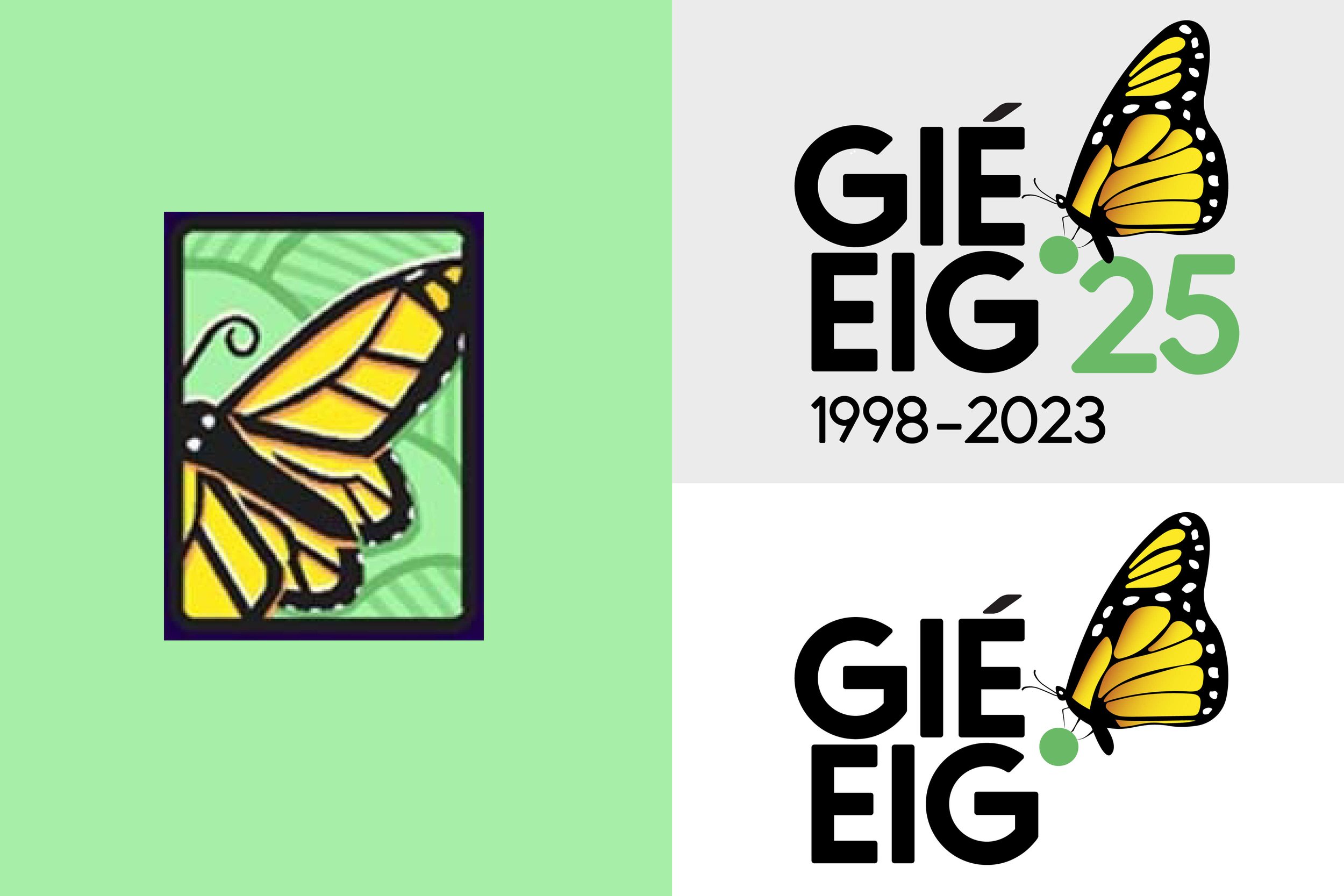 Logo before/after – Groupe d'investissement éthique