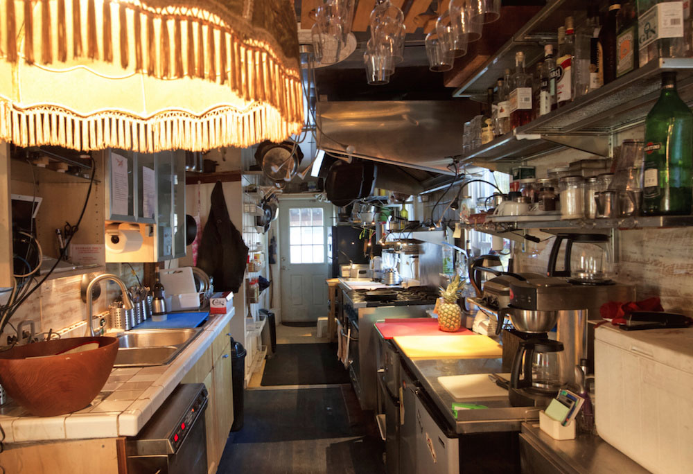 commercial kitchen