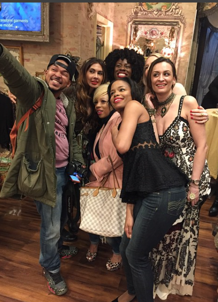 Mr Sosa ( celebrity photographer ) , Kim Dillinger ( Blood Sweet & heels ) Arzo ( Blood Sweet and heels ) DR. Tabasum mir ( The Singles Project ) and Friends
