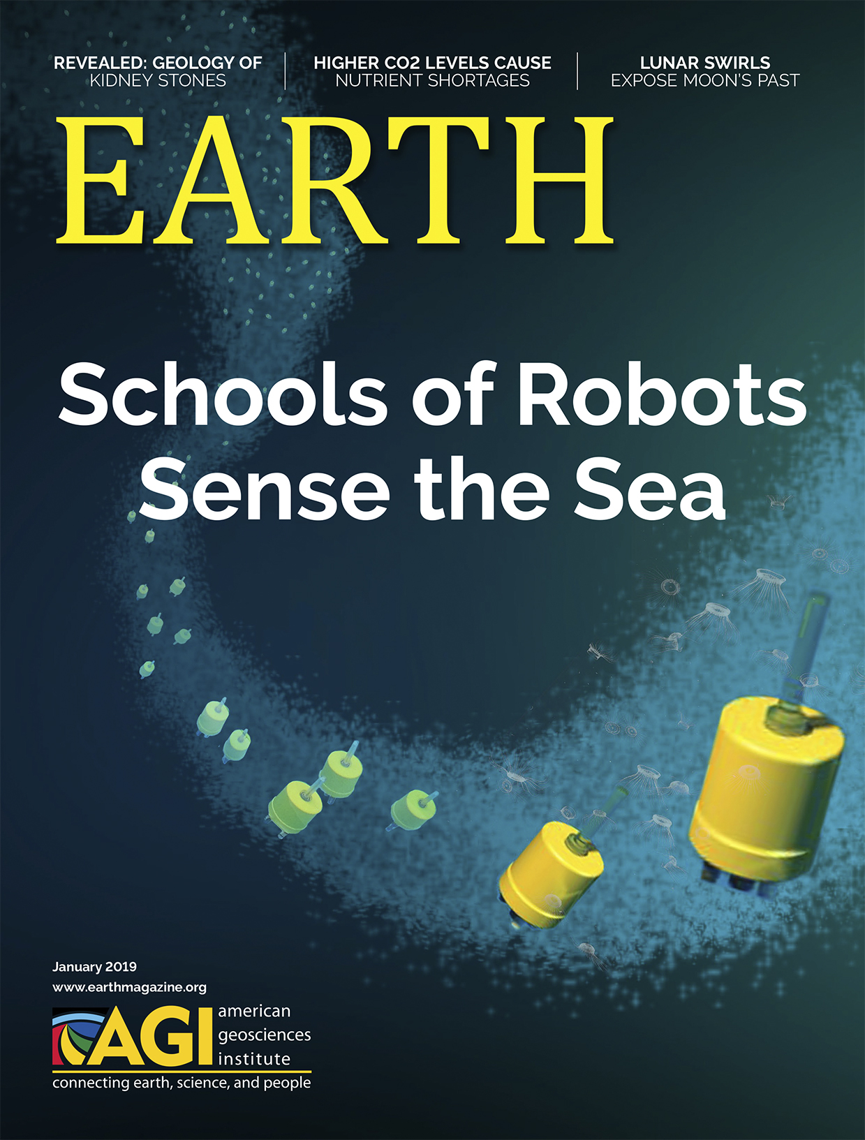  January 2019  EARTH Magazine, layout by Nicole Schmidgall  www.nicoleschmidgall.com  