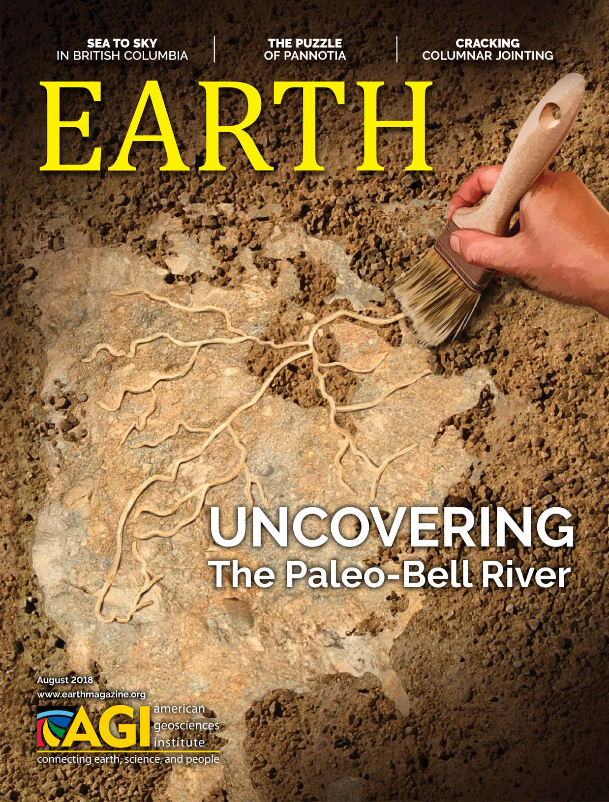  August 2018  EARTH Magazine, layout by Nicole Schmidgall  www.nicoleschmidgall.com  