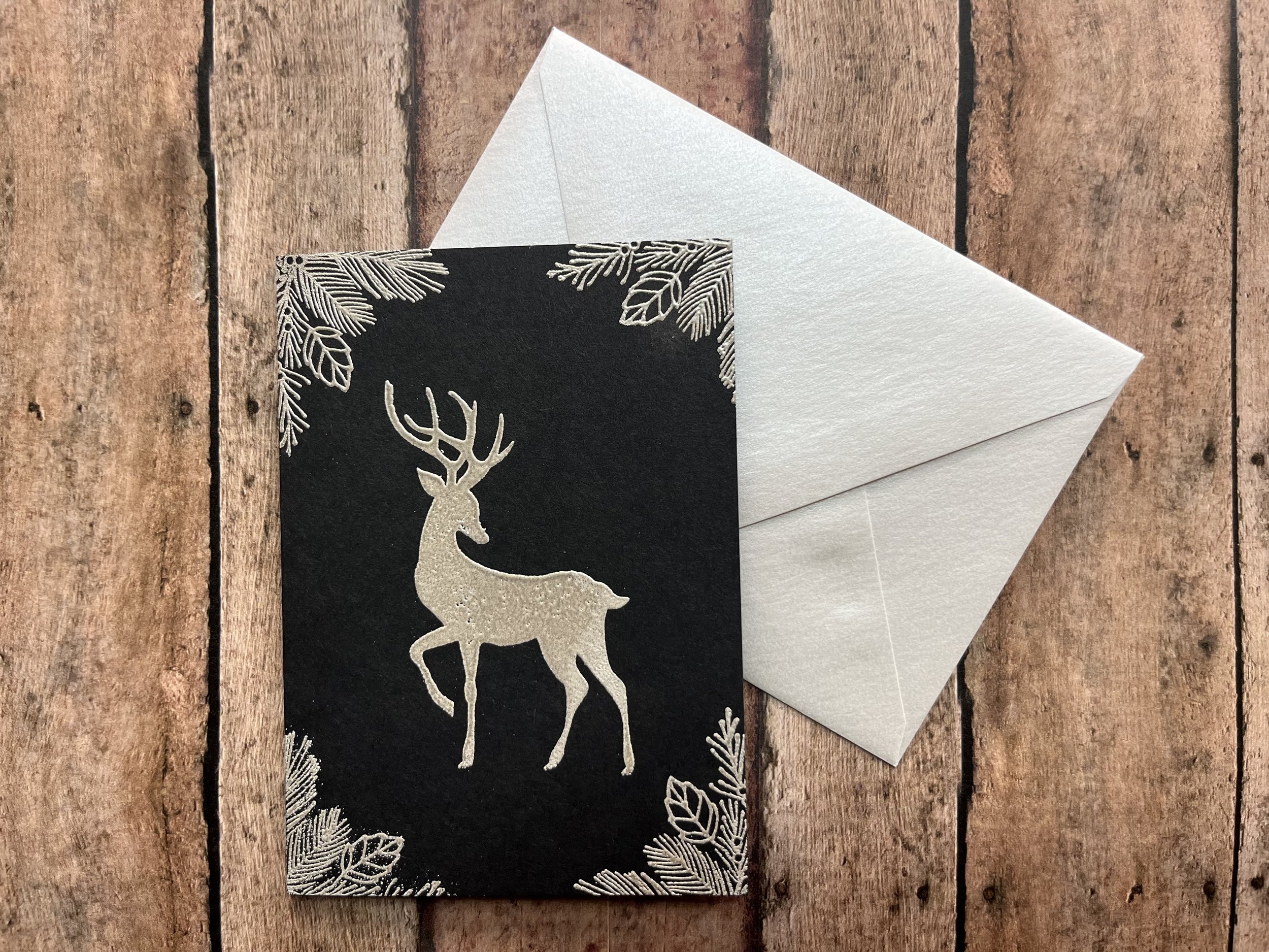 graceful reindeer card - shimmer platinum - 1.jpg