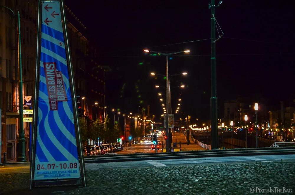 Affiche pour Bruxelles Les Bains.