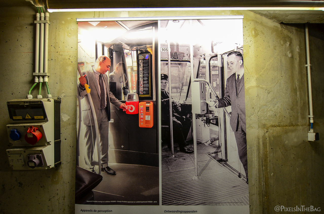 L’évolution des appareils de perception de la société des transports intercommunaux de bruxelles.