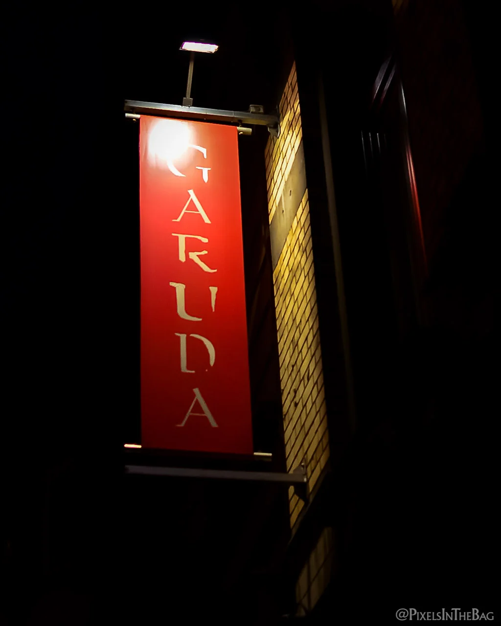 A l'entrée de Garuda.