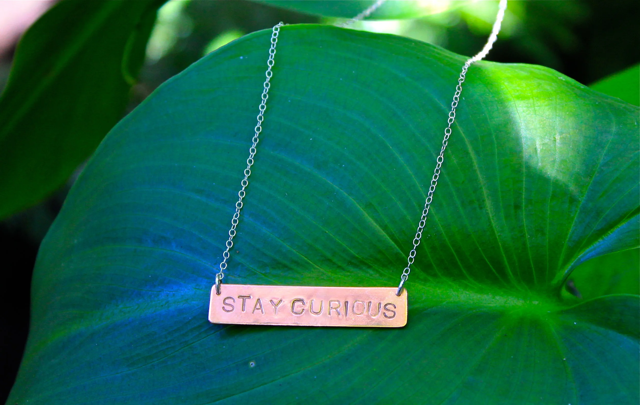 Stay Curious Necklace