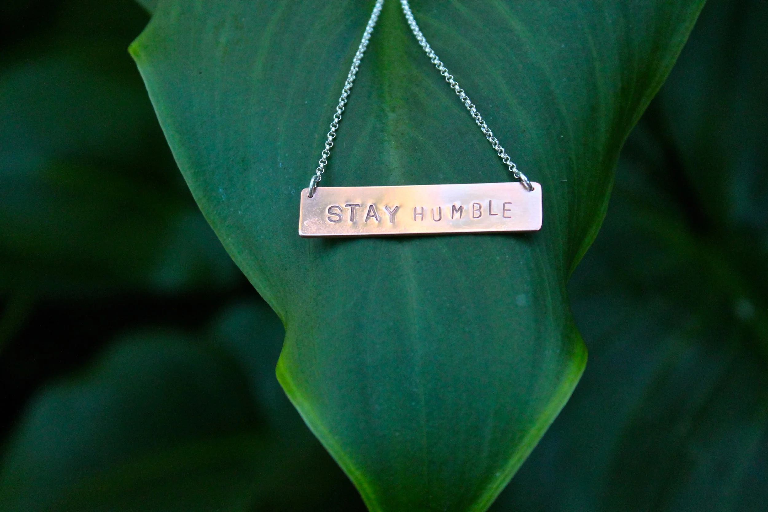 Stay Humble Necklace