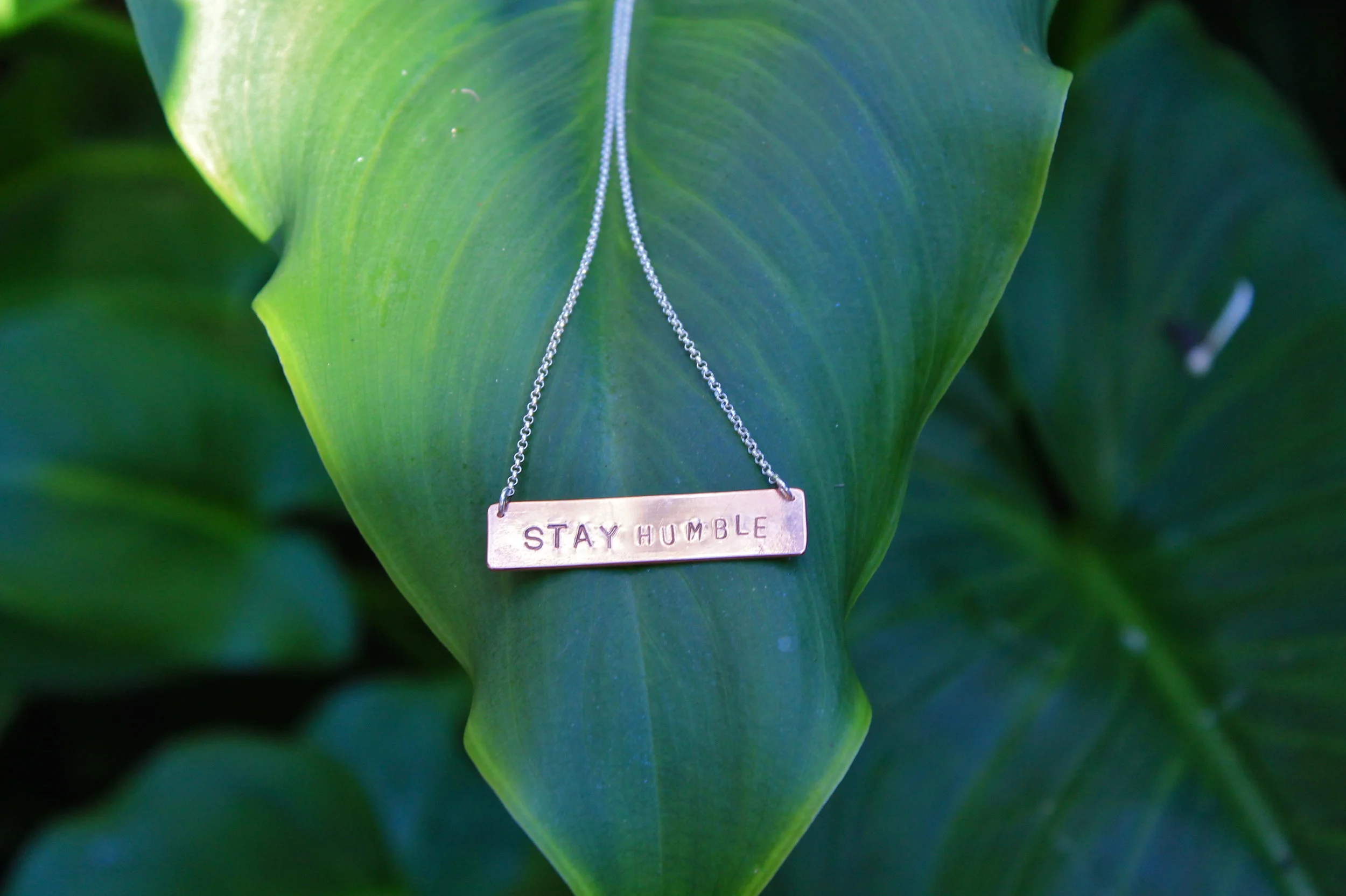 Stay Humble Necklace