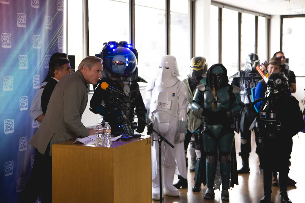 Classy as always, Dan Farr thanks the fans of Salt Lake Comic Con and tells them they "are the best in the world".