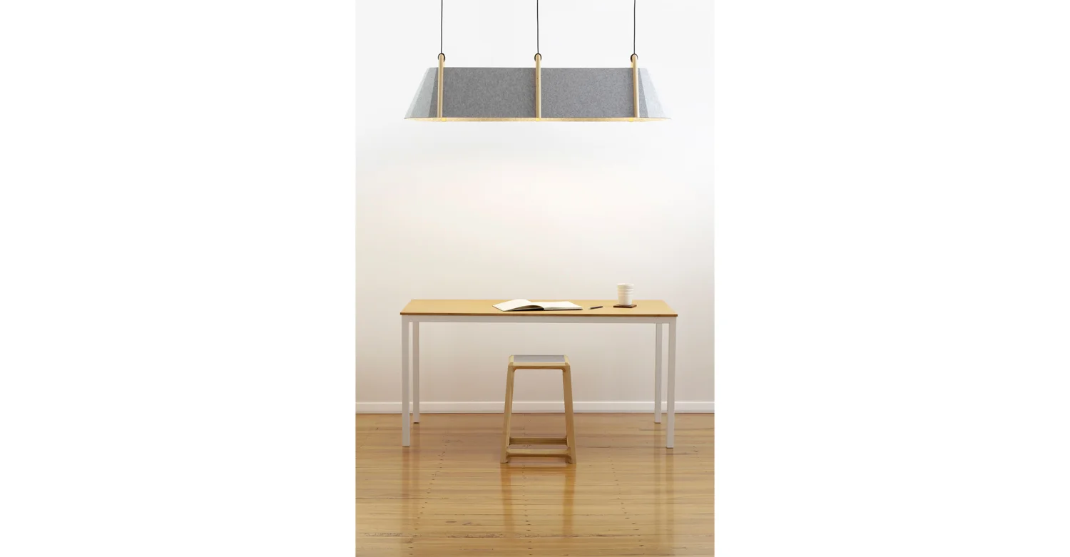 Frankie triple pendant & Chamfer stool insitu 01 - Designer Designtree.jpg