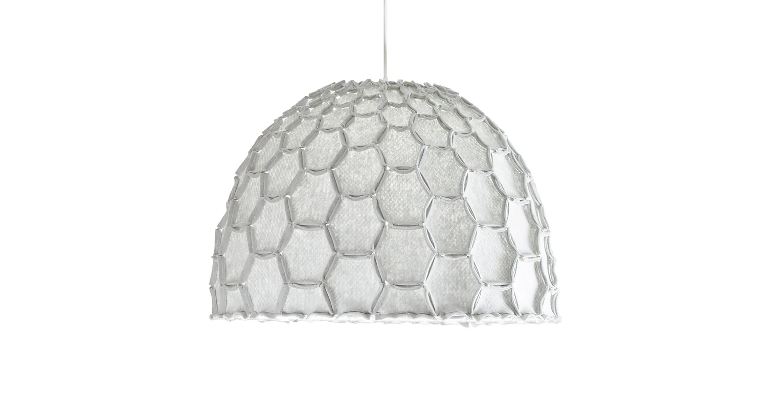 Nectar large half lampshade light grey whiteBG - Designer Designtree.jpg