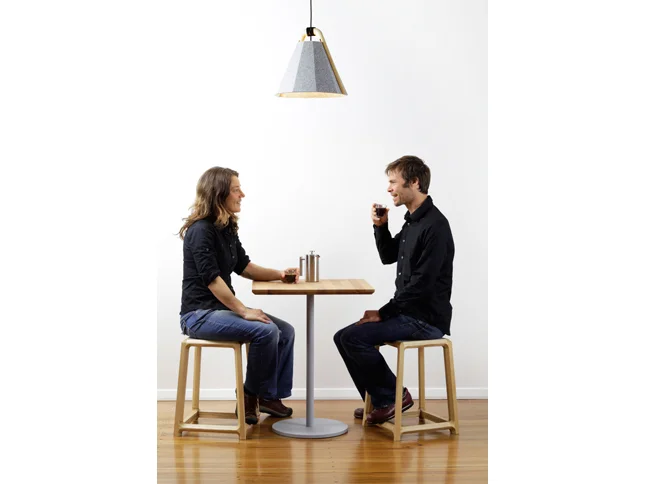 Frankie pendant & Chamfer stool short insitu 03 - Designer Designtree.jpg