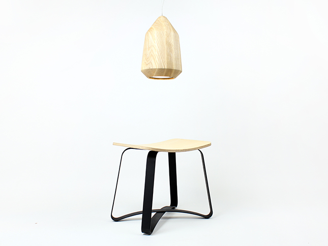 Acorn pendant and Zax stool - Designer Tim Wigmore for Backhouse.jpg