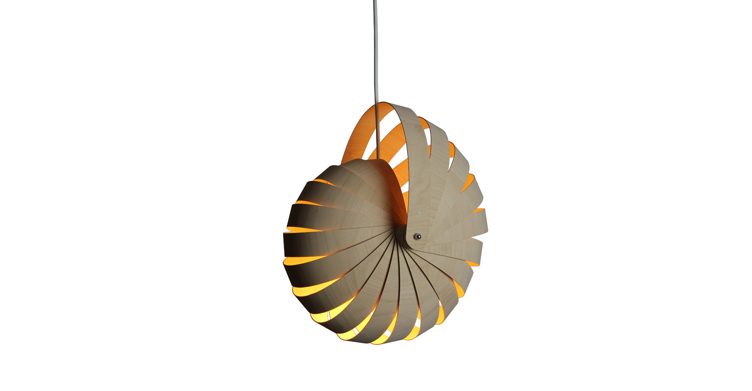Nautilus lampshade small natural white background - Designer Designtree.jpg