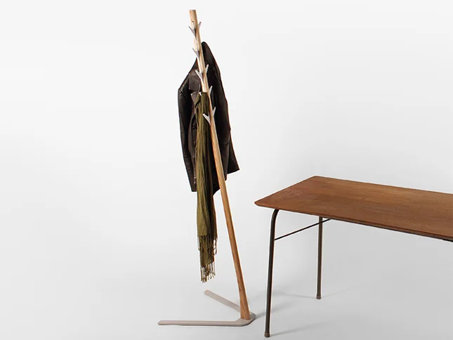 Frankie Coat Stand insitu with table - Designer Designtree.jpg