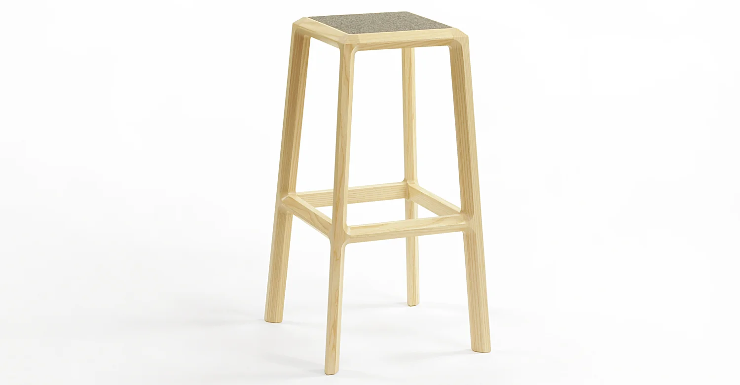 Chamfer stool tall 01 - Designer Designtree.jpg