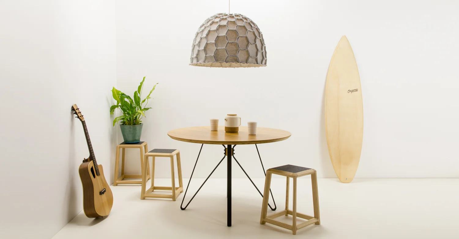 Nectar L half lampshade L Grey insitu -  Designtree.jpg