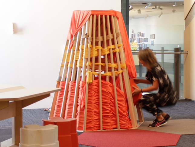 the Dowse family lounge