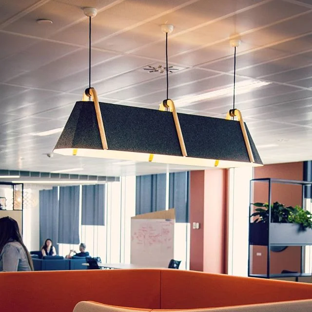 Interior of the Auckland Tourism, Events, and Economic Development offices with the Frankie #Pendant.