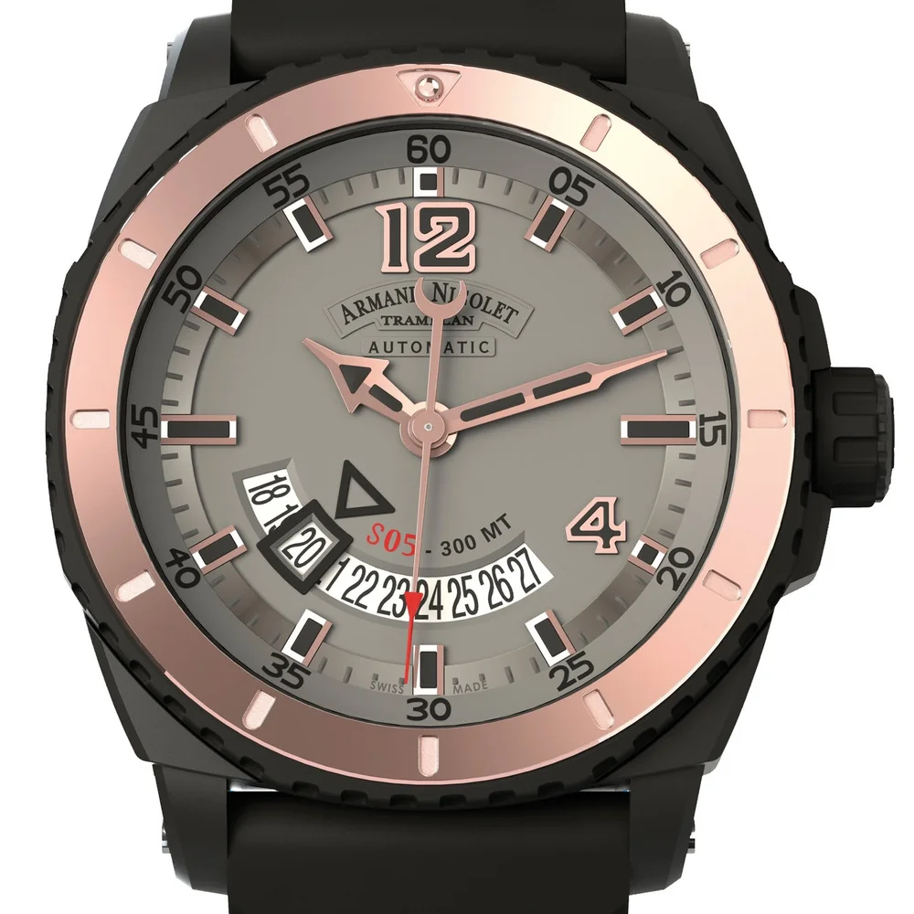 Armand Nicolet S05 Date D710AQN-GS-GG4710N Chronolux