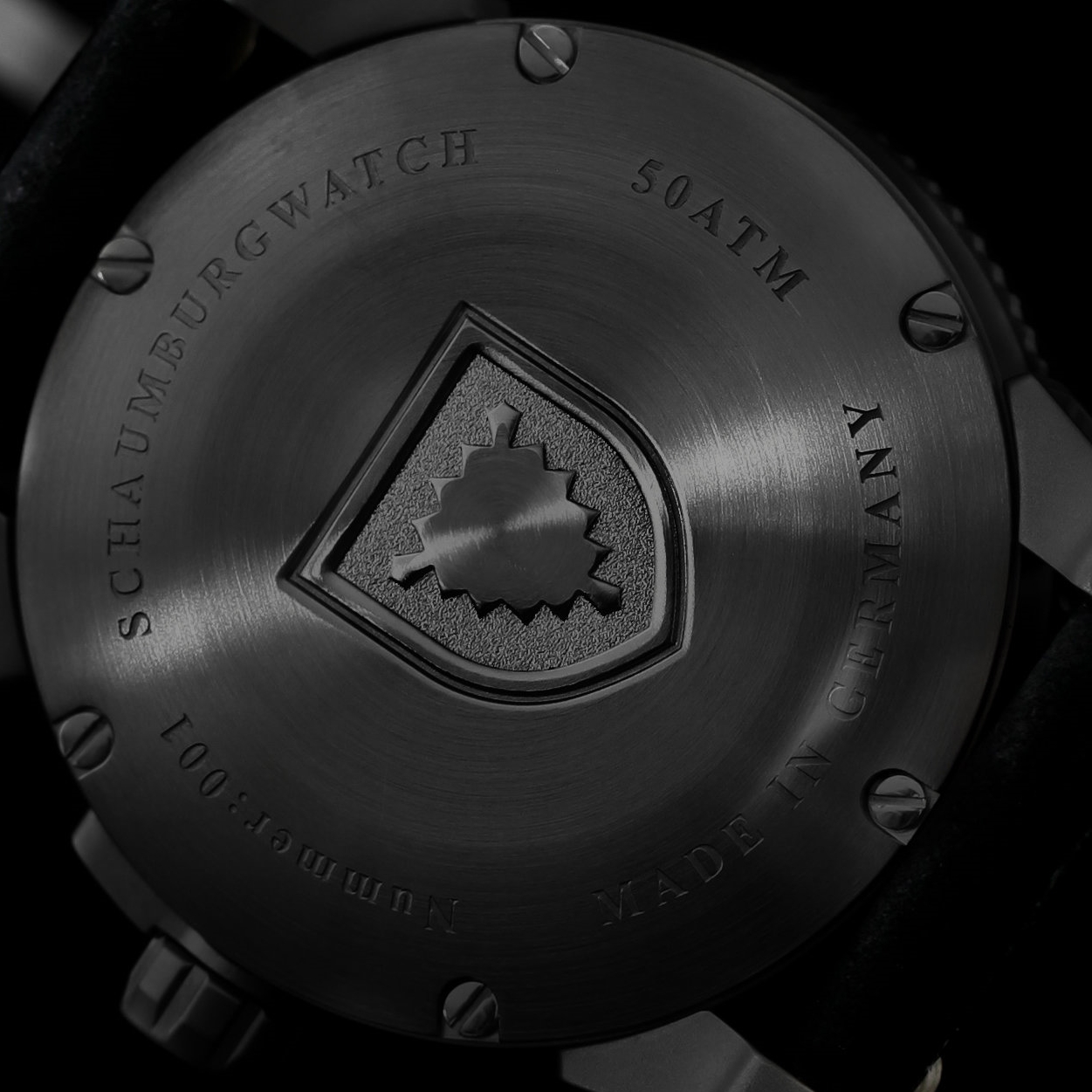 Schaumburg Watch AQM 4 Carbon PVD