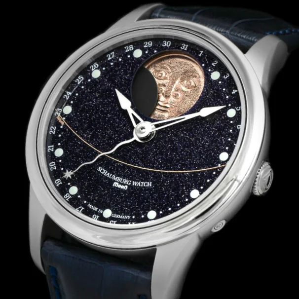 Schaumburg Watch MooN Galaxy Handmade