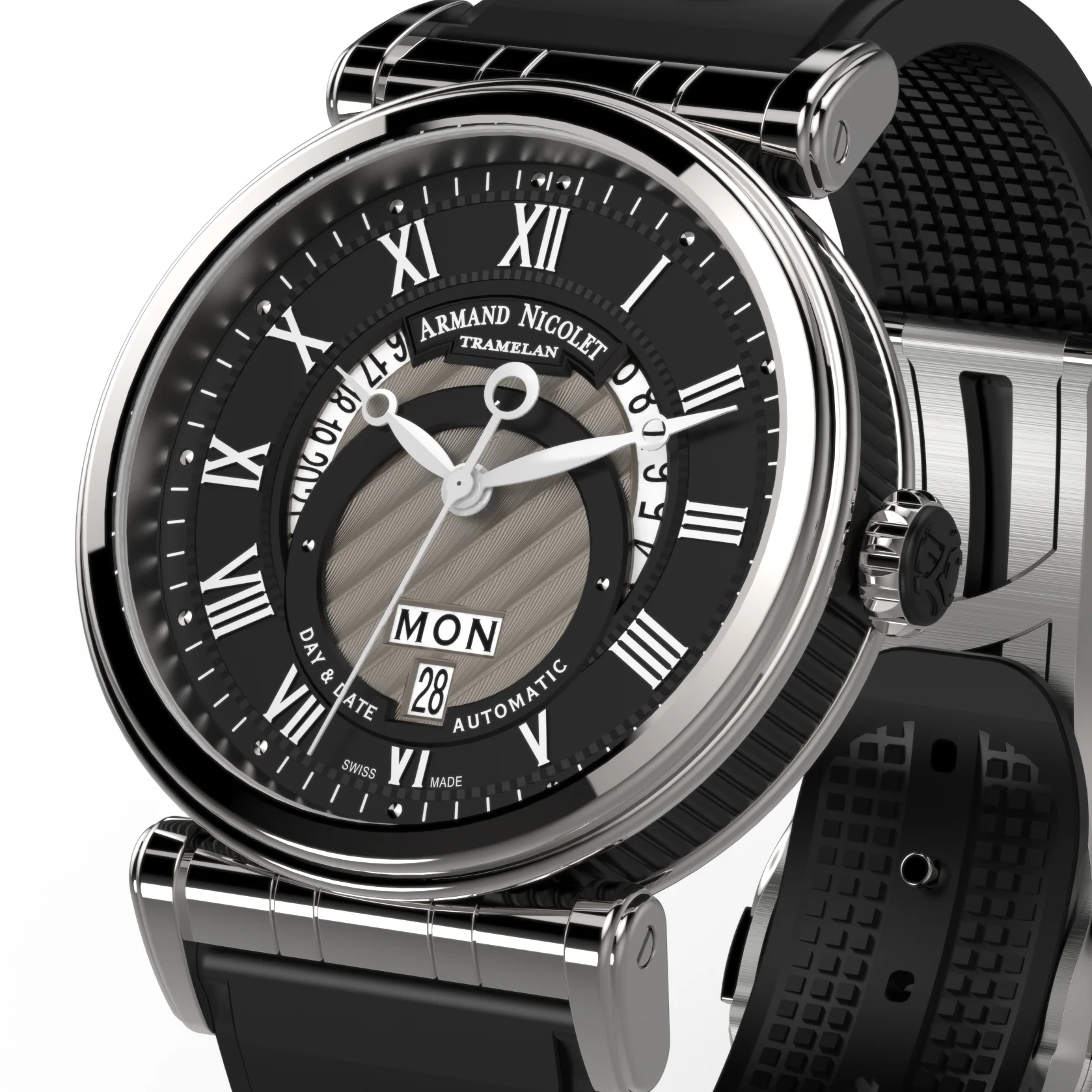 Armand Nicolet Arc Royal Day Date A420ANA-NR-G9660