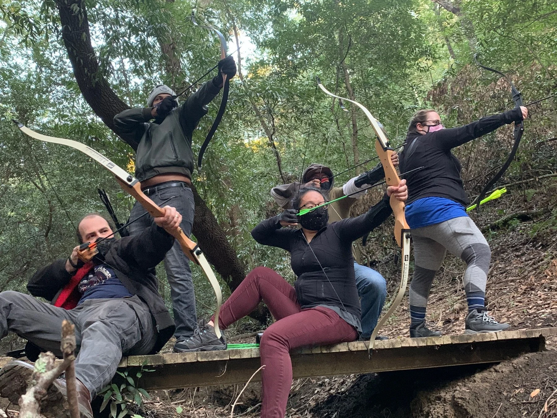 Team TNC archery an outdoor range