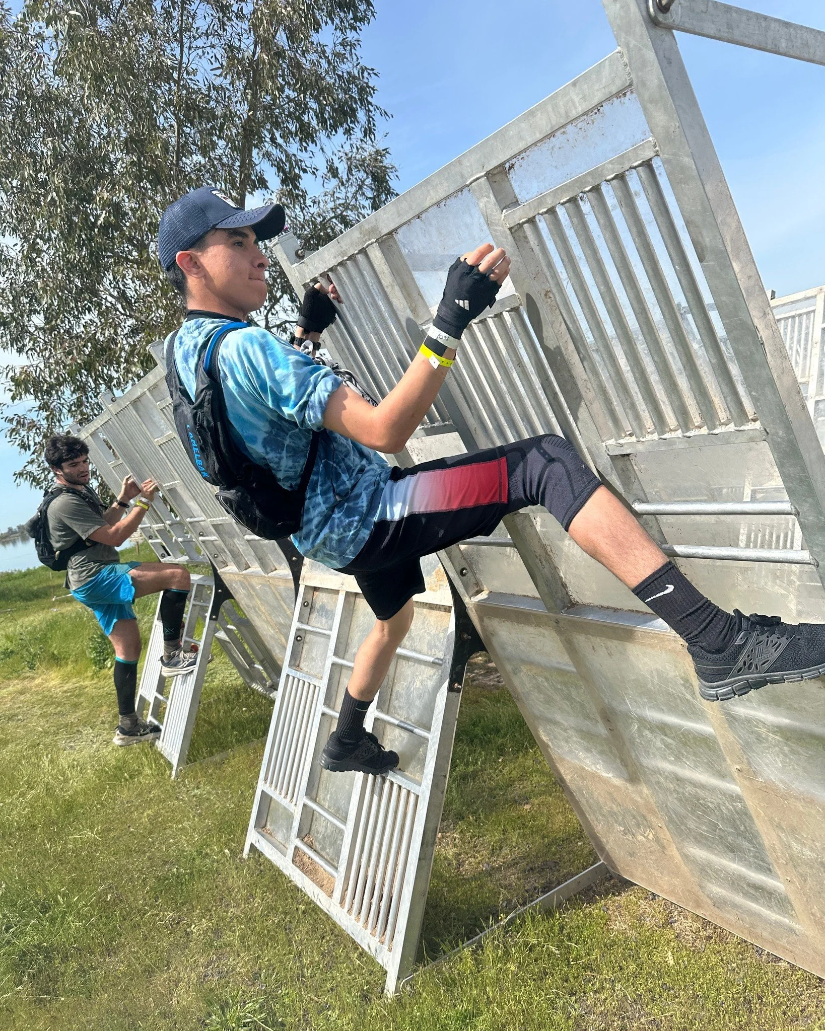 Climbing obstacle at a Spartan Run