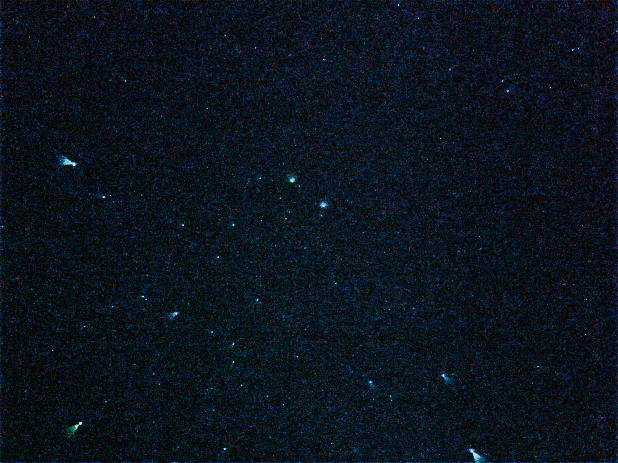 Long exposure on the iPhone -- definitely doesn't do the night sky there justice