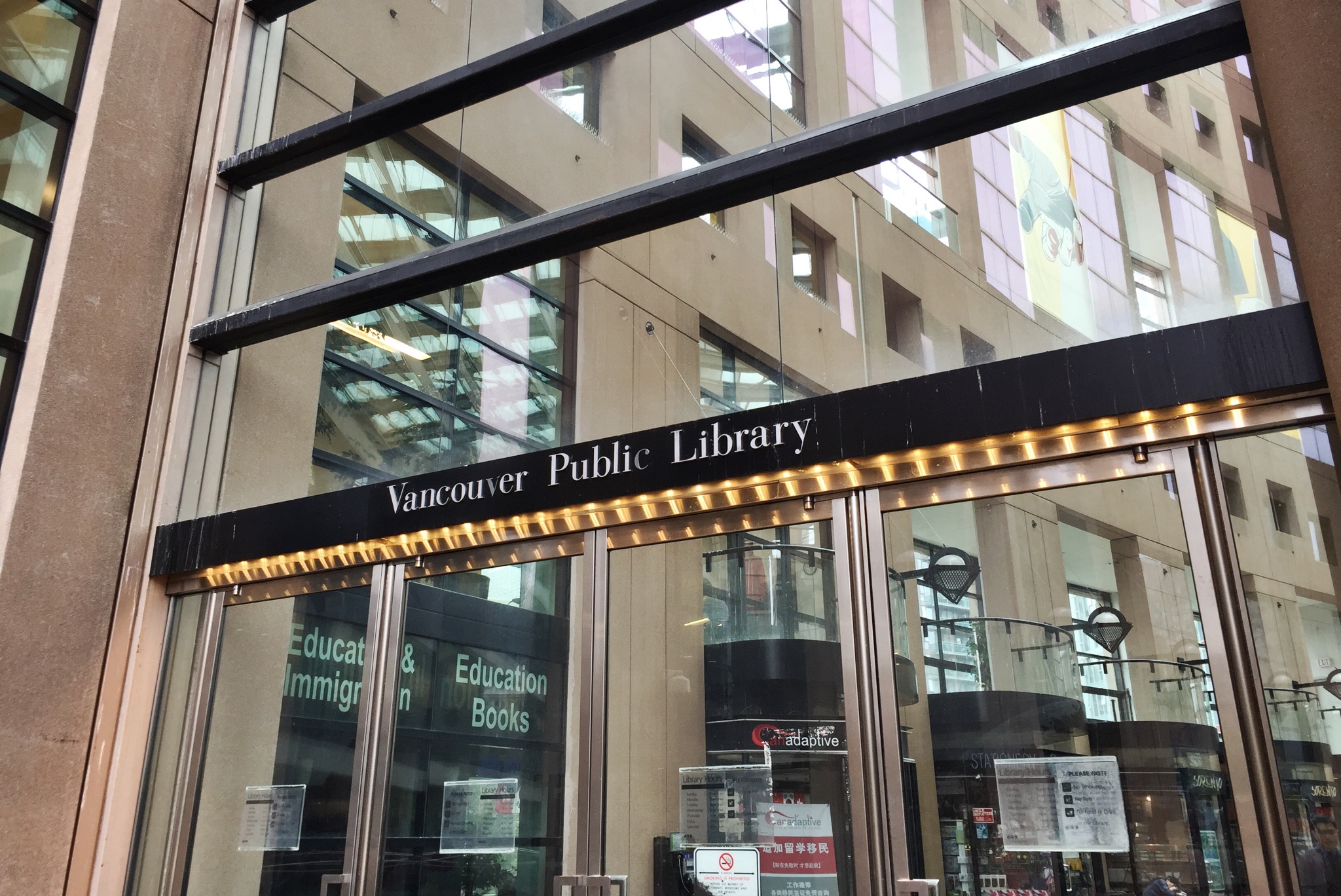 Rain Man, Vancouver Public Library