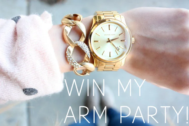 Closed // Michael Kors + Bauble Bar Arm Party Giveaway