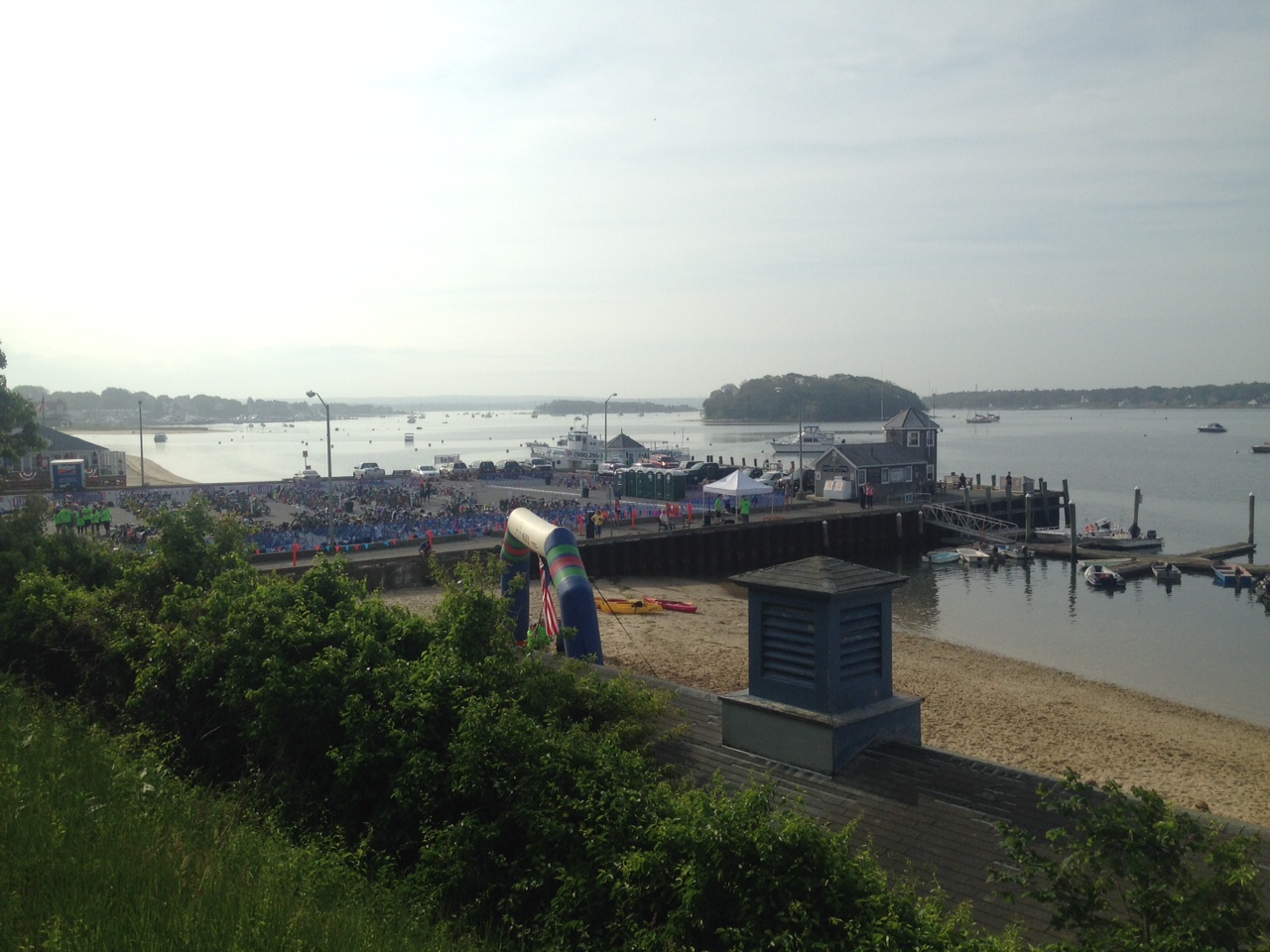 End of Swim & Transition Area