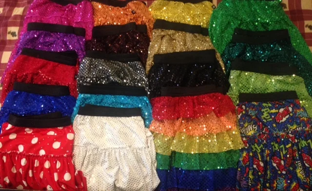 18 Sparkle Athletic skirts and counting...