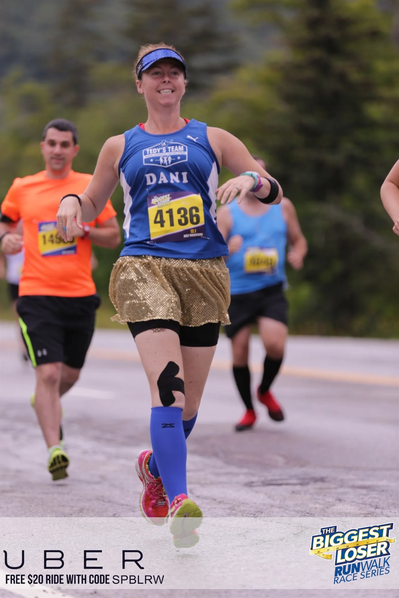 Can you spot my fuel peaking out of my shorts! :P